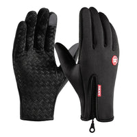 Warm Winter Thermal Lined, Double Insulated Gloves, Waterproof with Touchscreen Fingertips